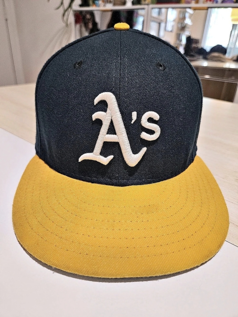 New Era Oakland Athletics Authentic Collection On-Field 59FIFTY Fitted Hat 7 3/8